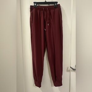 Old Navy Sleektech Maroon Joggers